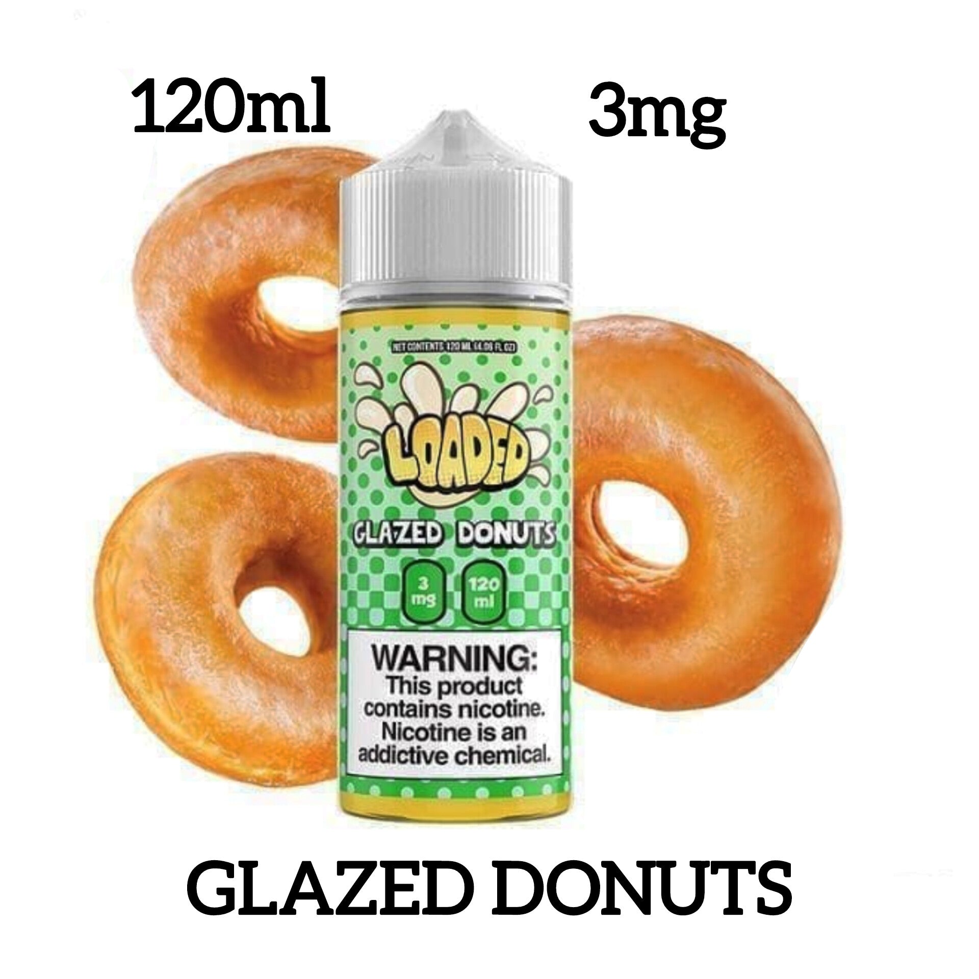 rn-image_picker_lib_temp_0d4bd4b4-462e-4eac-9e6b-6c1973ae3d4f.jpg LOADED GLAZED DONUTS - 120ml E-Juice - Image 1
