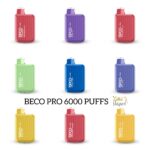 BECO Pro 6000 Puffs Disposable Vape 20mg & 50mg - Image 2