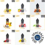 ISGO 30ML SALTNIC 25mg & 50mg ALL FLAVORS