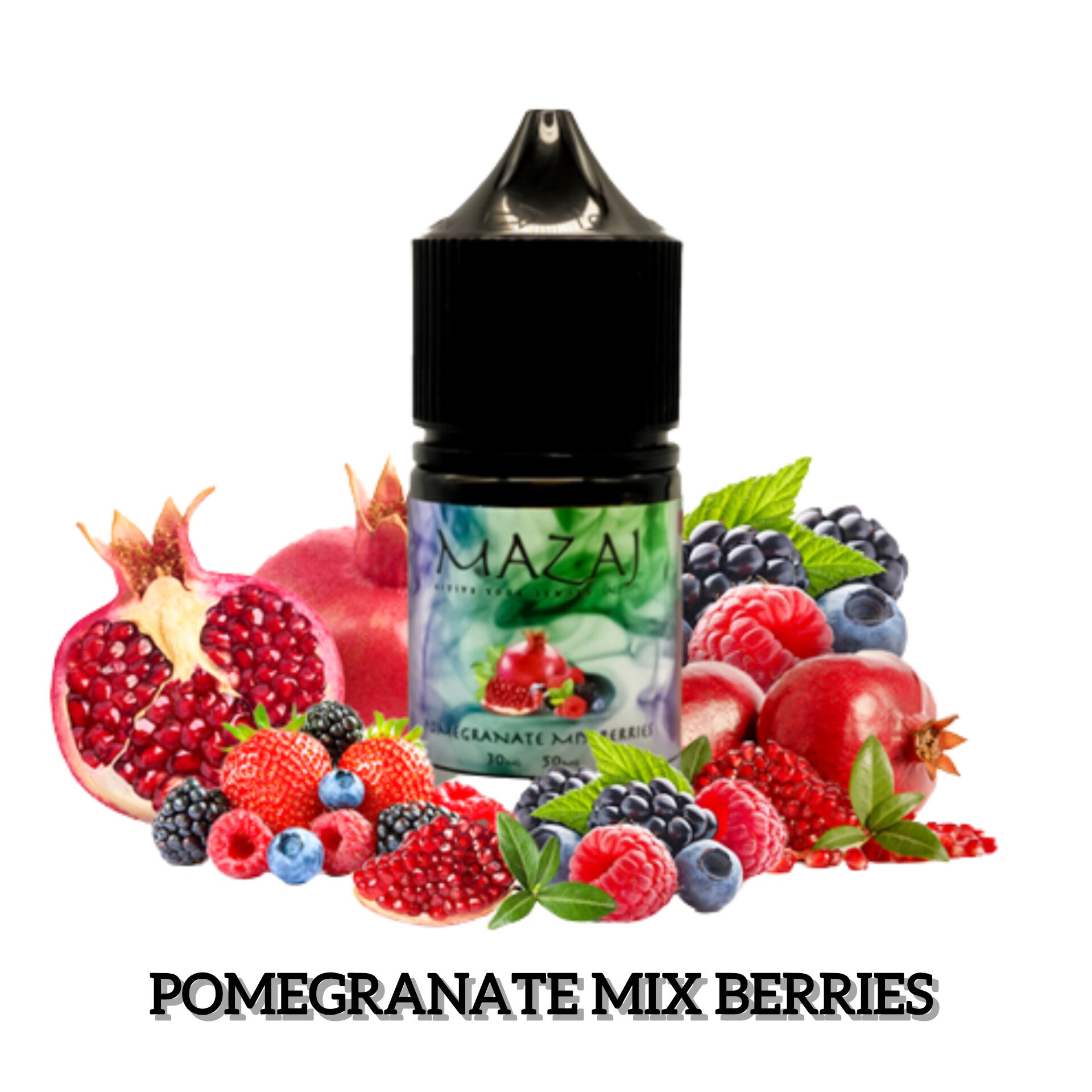 rn-image_picker_lib_temp_994ccb3f-423b-46ef-8a6c-f34d576ff01a.jpg POMEGRANATE MIX BERRIES - MAZAJ Saltnic - 30ml - Image 1