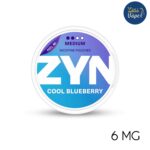 ZYN SNUS Cool Blueberry Medium 6mg